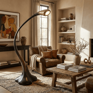 Aurelia Flow Floor Lamp-Neutral Decor