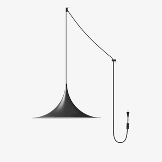 Semi Swag Pendant Light-Neutral Decor