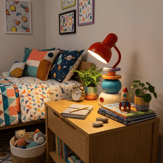 Playstack Pop Table Lamp-Neutral Decor