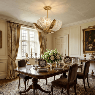 Aurelia Shell Chandelier-Neutral Decor