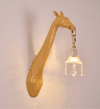 Giraffe Crystal Wall Lamp-Neutral Decor