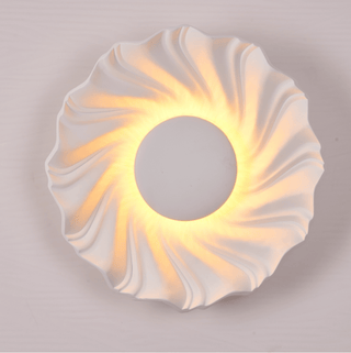 Solar Spiral Wall Sconce-Neutral Decor