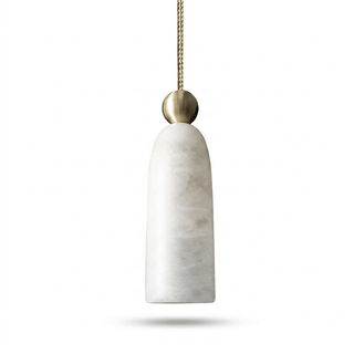 Alabaster Bell Cluster Pendant Lamp-Neutral Decor