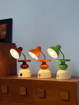 Playful Dot Table Lamp-Neutral Decor