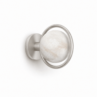 Celestial Ring Alabaster Wall Lamp-Neutral Decor