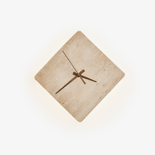 Compass Travertine Sconce-Neutral Decor