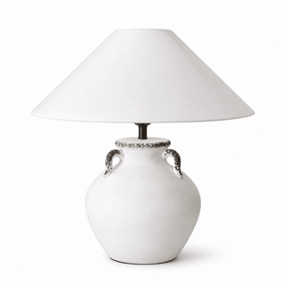 Calanca Ceramic Table Lamp-Neutral Decor