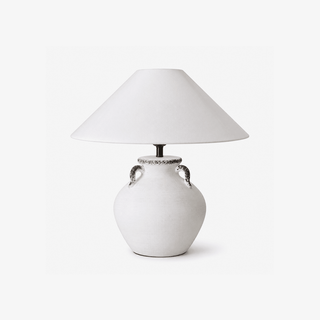 Calanca Ceramic Table Lamp-Neutral Decor
