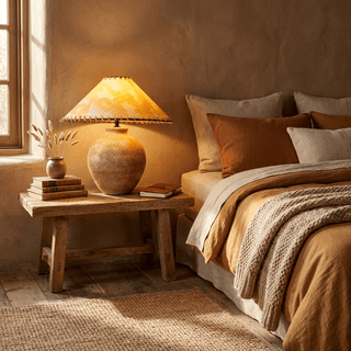 Cottura Terracotta Table Lamp-Neutral Decor
