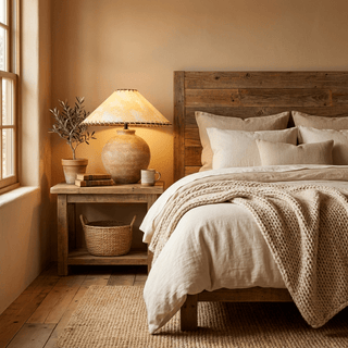 Cottura Terracotta Table Lamp-Neutral Decor