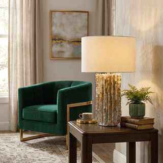 Scorza Ceramic Table Lamp-Neutral Decor