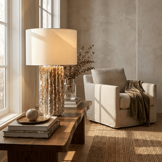Scorza Ceramic Table Lamp-Neutral Decor