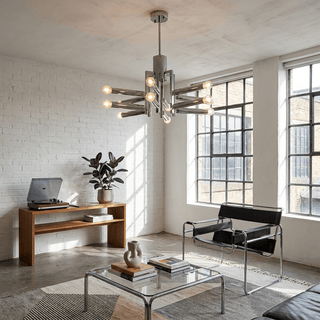 Sputnik Chrome Chandelier-Neutral Decor