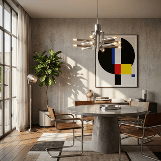 Sputnik Chrome Chandelier-Neutral Decor