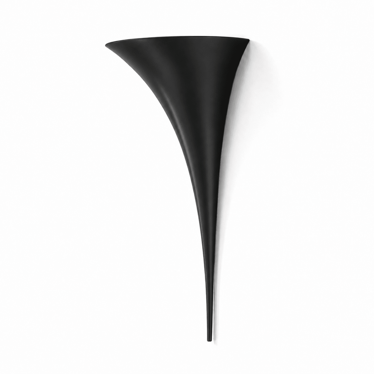 Torch Cone Wall Sconce-Neutral Decor