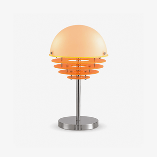 Dome Louver Table Lamp-Neutral Decor