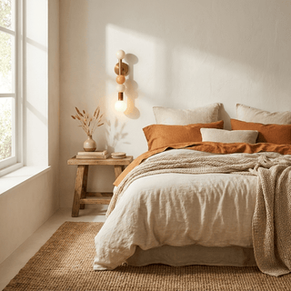 Stacked Sphere Wall Sconce-Neutral Decor