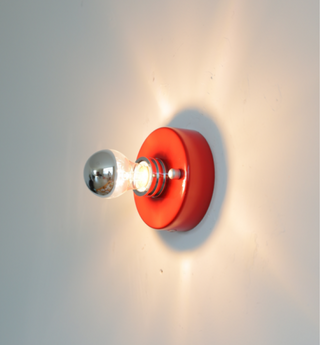 Mini Disc Wall Sconce-Neutral Decor