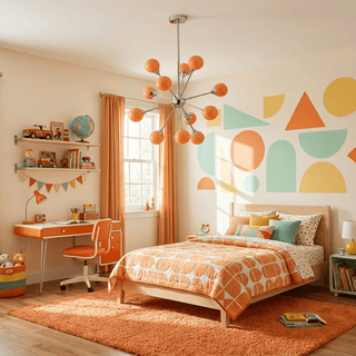 Atomic Sputnik Chandelier-Neutral Decor
