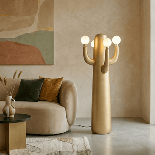 Art Cactus Floor Lamp-Neutral Decor