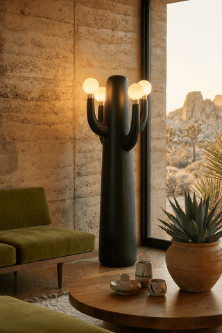 Art Cactus Floor Lamp-Neutral Decor