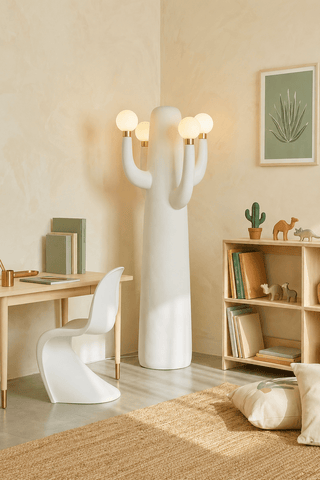 Art Cactus Floor Lamp-Neutral Decor