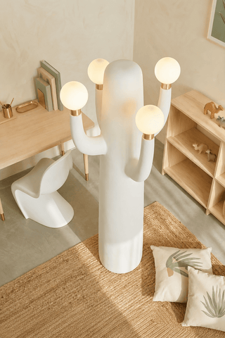 Art Cactus Floor Lamp-Neutral Decor