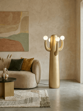 Art Cactus Floor Lamp-Neutral Decor