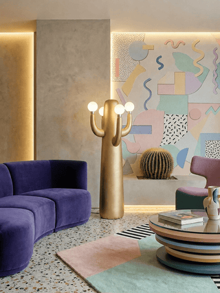 Art Cactus Floor Lamp-Neutral Decor