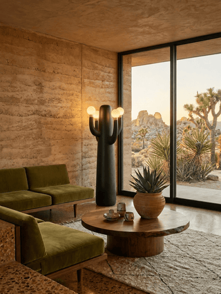 Art Cactus Floor Lamp-Neutral Decor