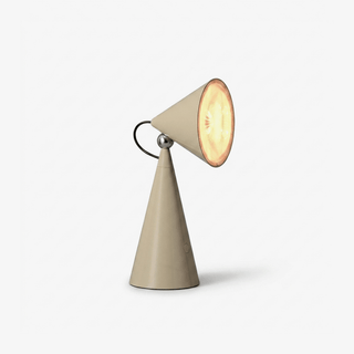 Rechargeable Cone Table Lamp-Neutral Decor