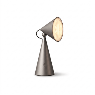 Rechargeable Cone Table Lamp-Neutral Decor