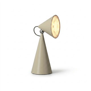 Rechargeable Cone Table Lamp-Neutral Decor