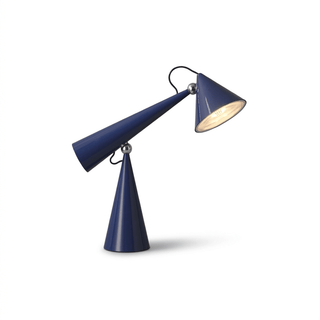 Articulated Cone Table Lamp-Neutral Decor