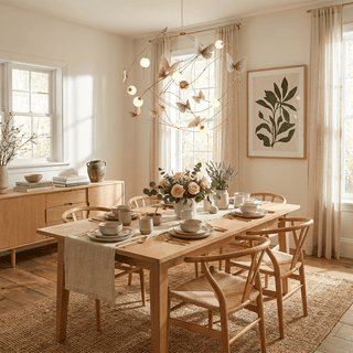 Flutter Orbit Butterfly Chandelier-Neutral Decor