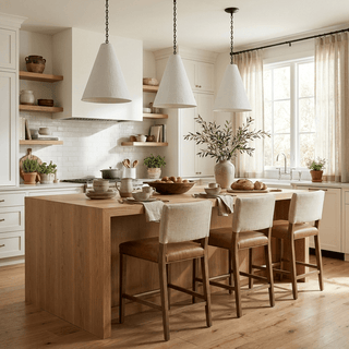 Cuspide Plaster Cone Pendant Light-Neutral Decor