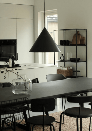 Minimalist Cone Pendant Lamp-Neutral Decor