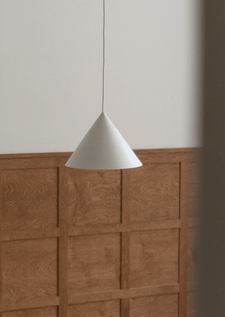 Minimalist Cone Pendant Lamp-Neutral Decor