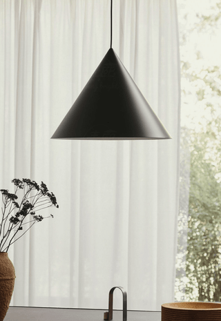 Minimalist Cone Pendant Lamp-Neutral Decor