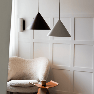 Minimalist Cone Pendant Lamp-Neutral Decor