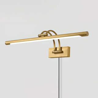 Linear Vanity Plug-in Wall Light-Neutral Decor