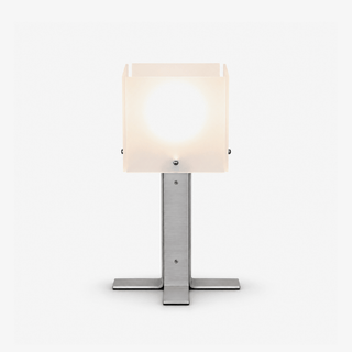 Beam Steel Acrylic Table Lamp-Neutral Decor