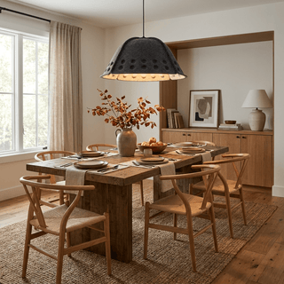 Quell Acoustic Dome Pendant Light-Neutral Decor