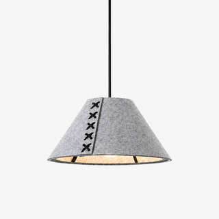 Acoustic Felt Pendant Light-Neutral Decor