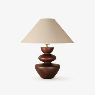 Joanne Lampe de Table en Bois Vintage