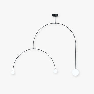 Arisha Suspension Moderne Linéaire au Design Minimaliste Salle à manger