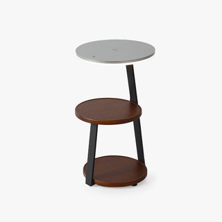 Muto LED Lampadaire Table Moderne, Bois, Salon/Salle à Manger