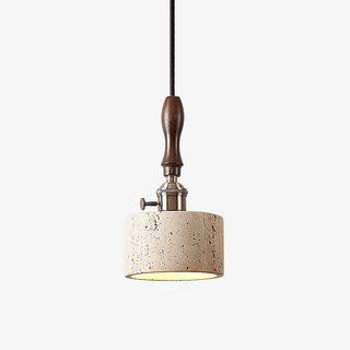 Heritage Stone Pendant Lamp-Neutral Decor