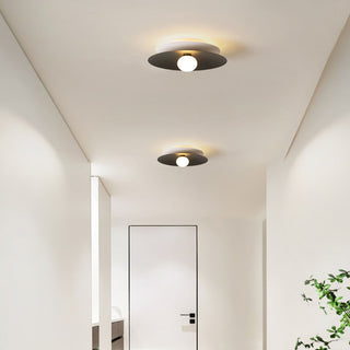 Arisha Moderne LED Plafonnier Blanc Rouge Noir Métal Cuisine Balcon