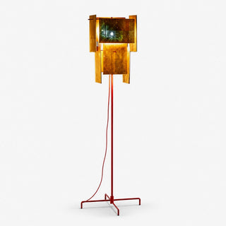 Gold Gallery Floor Lamp-Neutral Decor